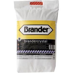 Brander - Crystal - Spuitpleister - 25 KG - Wit