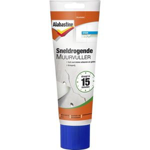 Alabastine - Sneldrogende Muurvuller - 330 gram - Tube - Houtreparatie Vulmiddelen