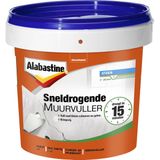 Alabastine - Sneldrogende Muurvuller - Wit - 1 Kilo - Vulmiddelen