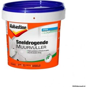 Alabastine Sneldrogende Muurvuller - Wit - 1 Kg