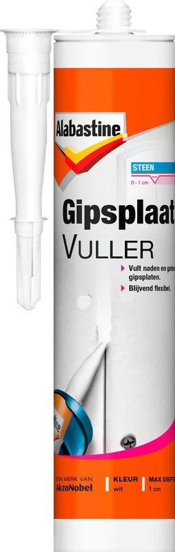Alabastine - Gipsplaat Vuller - Wit - 310 ml