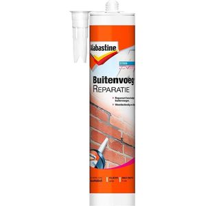 Alabastine - Buitenvoeg Reparatie - 310 ml - Plamuurmiddel