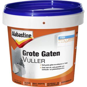 Alabastine - Grote Gaten Vuller - 1 Liter - Houtreparatie Vulmiddelen