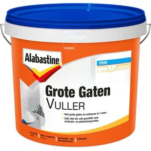 Alabastine Grote Gaten Muurvuller Poeder - Grijs - 2,5 kg