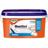 Alabastine - MuurGlad - Gladmakende Muurverf - Wit - Binnengebruik