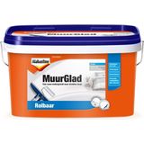 Alabastine - MuurGlad - Gladmakende Muurverf - Wit - Binnengebruik