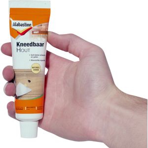 Alabastine - Kneedbaar Hout - Naturel - Houtreparatie Vulmiddelen - 75 gram