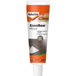 Alabastine - Kneedbaar Hout - Donker Eiken - 75 gram - Houtreparatie Vulmiddelen