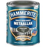 Hammerite Metaallak - Structuur - Zwart - 750 ml