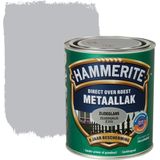 Hammerite Metaallak - Zijdeglans - Zilvergrijs - 750 ml