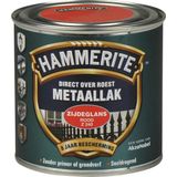 Hammerite Metaallak Zijdeglans Rood 250ml