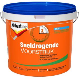 Alabastine Sneldrogende Voorstrijk Transparant 5 LTR - Transparant