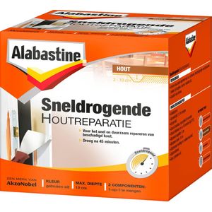 Alabastine - Sneldrogende Houtreparatie - Houtreparatie Vulmiddelen - 500 gram
