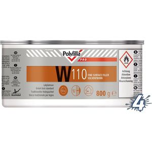 Polyfilla - W110 - Plamuur - Wit - 800 Gr