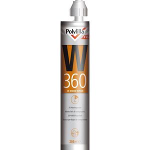 Polyfilla Pro W360 - 2K Houtreparatiepasta - 250ML