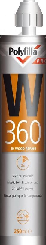 Polyfilla Pro W360 Sneldrogende Houtreparatiepasta