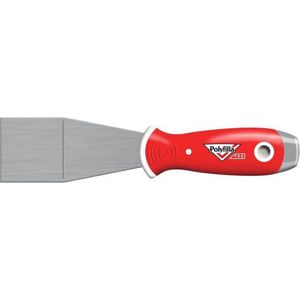 Polyfilla Modeleermessen - T400 - Voor houtreparatie - Ergonomische handgrepen - Roestvrij staal - Set van 4