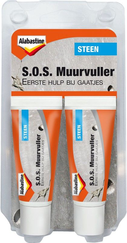 Alabastine - SOS Muurvuller Set - Vulmiddelen - Wit - Waterbasis