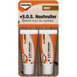 Alabastine - SOS Houtvuller Set - Houtreparatie Vulmiddelen - Wit