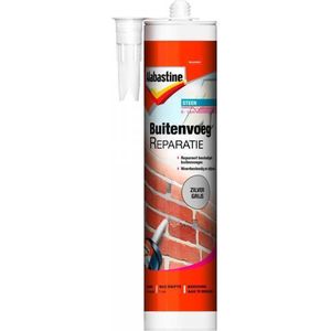 Alabastine Buiten Voegreparatie - Zilvergrijs - 310 ml