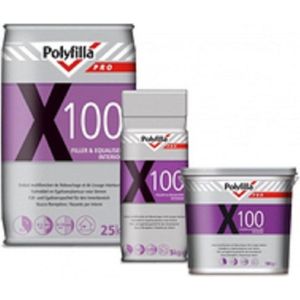 Polyfilla Pro X100 Vulmiddel en plamuur 25 kg