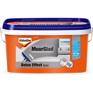 Alabastine Muurdecor Beton effect structuurverf - Industrieel Beton - 5 liter