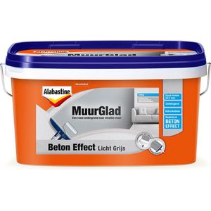 Alabastine Muurdecor Betoneffect - Authentiek Beton - 5 liter
