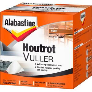 Alabastine - Houtrotvuller - 500 gram - Houtreparatie