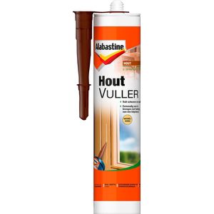 Alabastine - Houtvuller - Naturel - Koker 485 gram - Houtreparatie Vulmiddelen