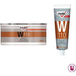 Polyfilla Pro W110 Lakplamuur 225 Gram Tube