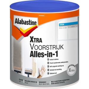 Alabastine Xtra Voorstrijk Alles In 1 - Wit - 1 Liter