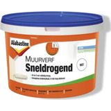Alabastine - Muurverf - Wit - 5 Liter - Sneldrogend