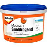 Alabastine - Muurverf - Wit - 5 Liter - Sneldrogend