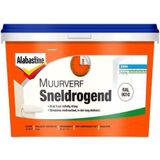 Alabastine Muurverf Sneldrogend - RAL 9010 - 5 Liter