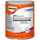 Alabastine - Muurverf - Grijs - 1 Liter - Schimmelbestendig
