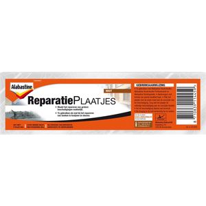 Alabastine reparatieplaatjes set