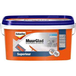 Alabastine - MuurGlad Superieur - Wit - 5 L