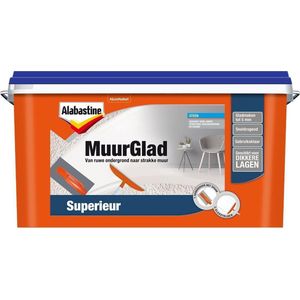 Alabastine Muurglad - Mat - Wit - 10 Liter