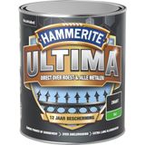 Hammerite Ultima Metaallak - Mat - Zwart - 250 ml