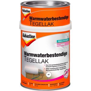 Alabastine - Tegellak - Wit - 750 ml