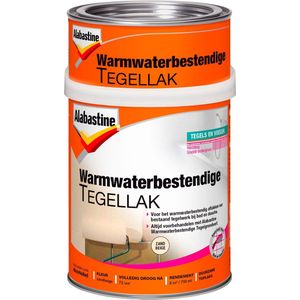 Alabastine - Warmwaterbestendige Tegellak - Zandbeige - 750 ml