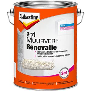 Alabastine 2in1 Muurverf Renovatie 5 Liter