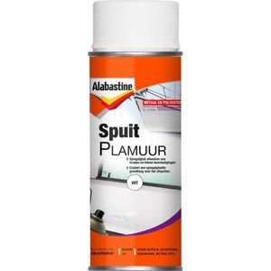 Alabastine spuitplamuur - Wit - 400 ml