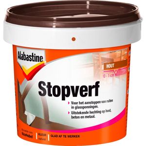 Alabastine - Stopverf Naturel - Verf - Naturel - 1 KG
