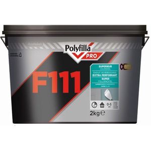 Polyfilla Pro - Vulmiddel F111 - Poeder - Binnen - Schuurbaar en Overschilderbaar