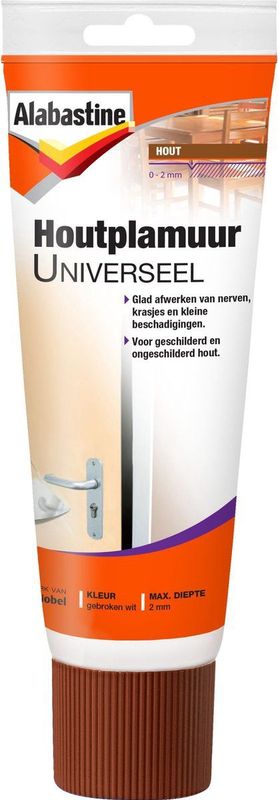 Alabastine - Houtplamuur - Universeel - 400g