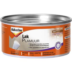 Alabastine - Lakplamuur - 400 gram - Verf Lijmen