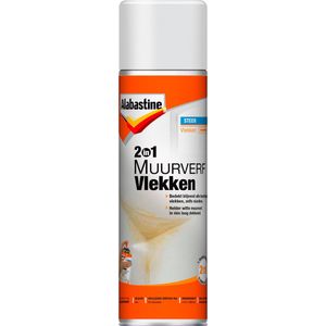 Alabastine - Muurverf Vlekken Spray - Wit - 0,5 Liter - Spuitbussen