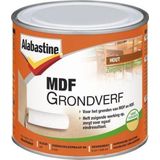 Alabastine - MDF Grondverf - Wit - 1 Liter - Voor Binnen en Buiten