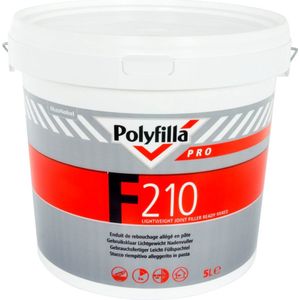 Polyfilla Pro F210 - Gebruiksklaar Vulmiddel - Wit - Voor Binnengebruik